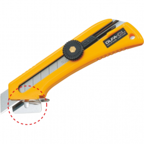 OLFA 90� cutter med ratchet-lock og pistolgreb � 18 mm