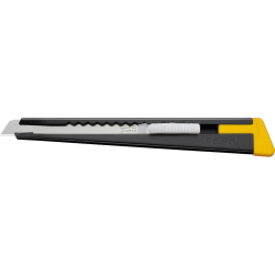 OLFA Standard 9 mm kniv i metal, spand med 35 stk.