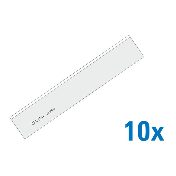 OLFA 100 mm Dual-Edge skraberblade � 10 stk