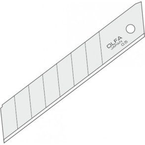 OLFA 18 mm Silver snap-off blade � super skarp