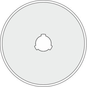 OLFA 60 mm Rotary blade � tungsten st�l