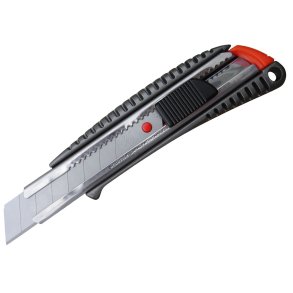 NT Heavy Duty kniv � metalhus � 18 mm