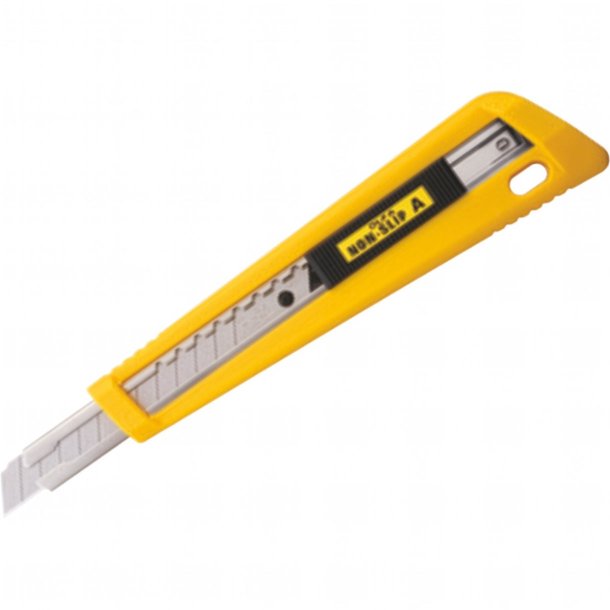 OLFA Rubber Grip Auto-Lock kniv � 9 mm