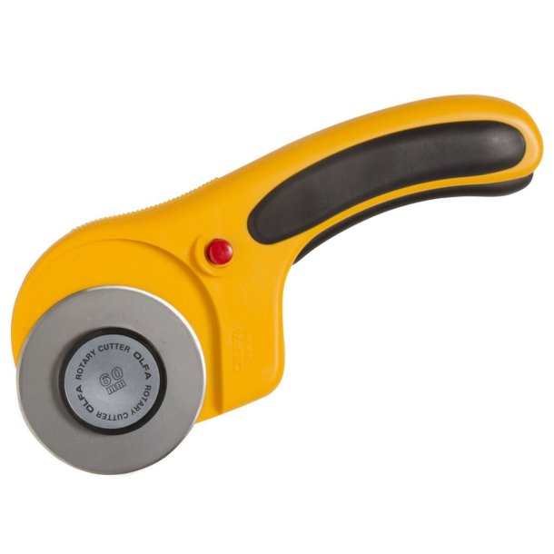 OLFA 60 mm Deluxe Handle Rotary Cutter