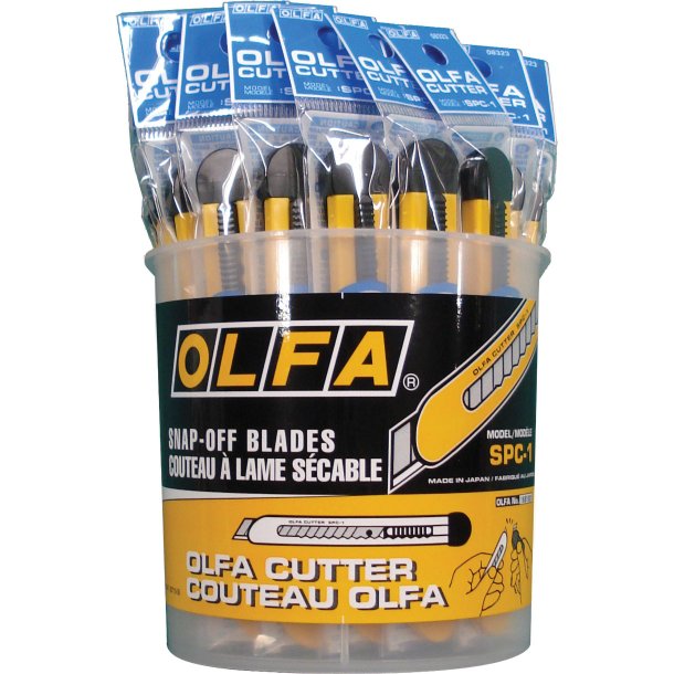 OLFA Economy Cutter � spand med 40 stk � 9 mm